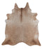 Taupe X-Large Brazilian Cowhide Rug 6'11