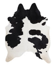 Black and White XX-Large Brazilian Cowhide Rug 8'0"H x 6'3"W #A3851 by Hudson Hides