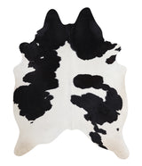 Black and White XX-Large Brazilian Cowhide Rug 8'0"H x 6'3"W #A3851 by Hudson Hides