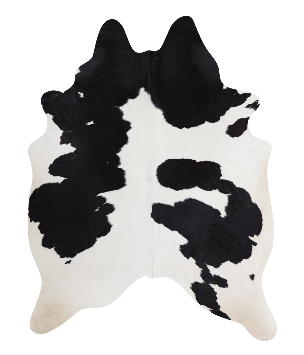 Black and White Cowhide Rug #A3851