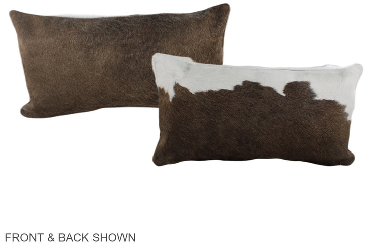 Taupe 12"x22" Brazilian Cowhide Pillow #A38512 by Hudson Hides