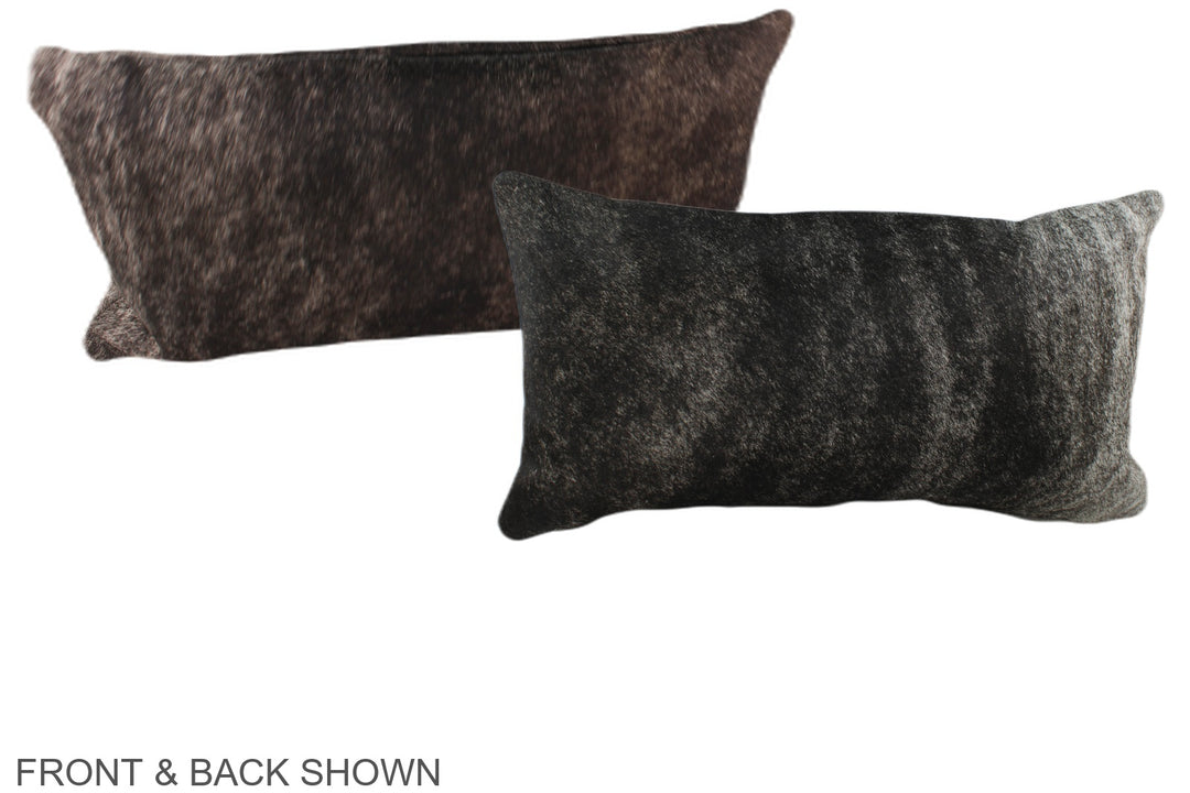 Grey 12"x22" Brazilian Cowhide Pillow #A38542 by Hudson Hides