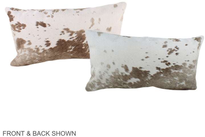 Taupe 12"x22" Brazilian Cowhide Pillow #A38544 by Hudson Hides