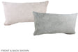 Grey 12"x22" Brazilian Cowhide Pillow #A38554 by Hudson Hides