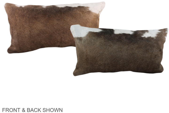 Taupe 12"x22" Brazilian Cowhide Pillow #A38563 by Hudson Hides