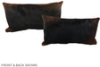Chocolate 12"x22" Brazilian Cowhide Pillow #A38608 by Hudson Hides