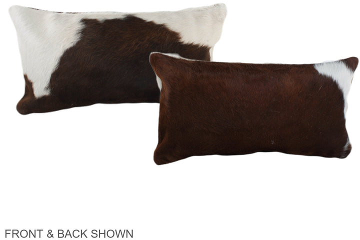 Chocolate 12"x22" Brazilian Cowhide Pillow #A38620 by Hudson Hides