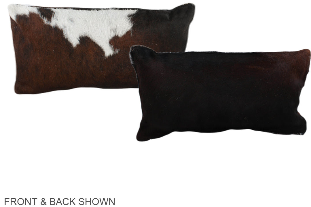 Chocolate 12"x22" Brazilian Cowhide Pillow #A38636 by Hudson Hides