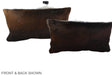 Chocolate 12"x22" Brazilian Cowhide Pillow #A38640 by Hudson Hides