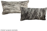 Grey 12"x22" Brazilian Cowhide Pillow #A38644 by Hudson Hides