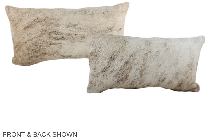 Light Brindle 12"x22" Brazilian Cowhide Pillow #A38700 by Hudson Hides