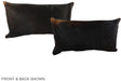 Chocolate 12"x22" Brazilian Cowhide Pillow #A38720 by Hudson Hides