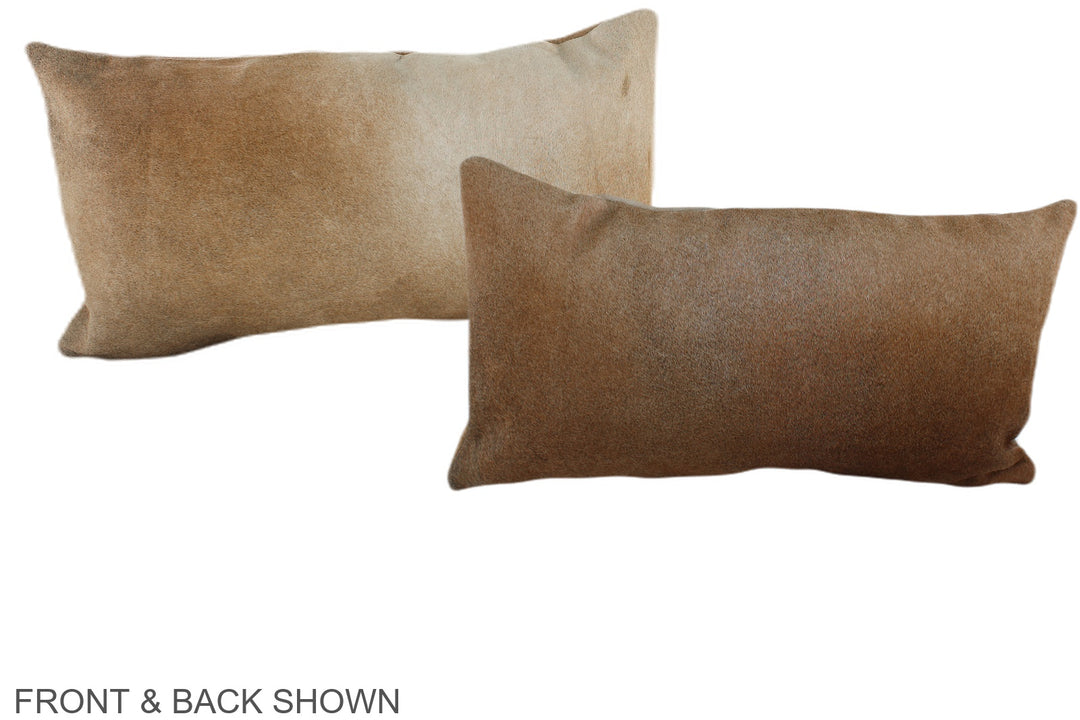 Caramel 12"x22" Brazilian Cowhide Pillow #A38745 by Hudson Hides