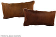 Solid Brown 12"x22" Brazilian Cowhide Pillow #A38752 by Hudson Hides