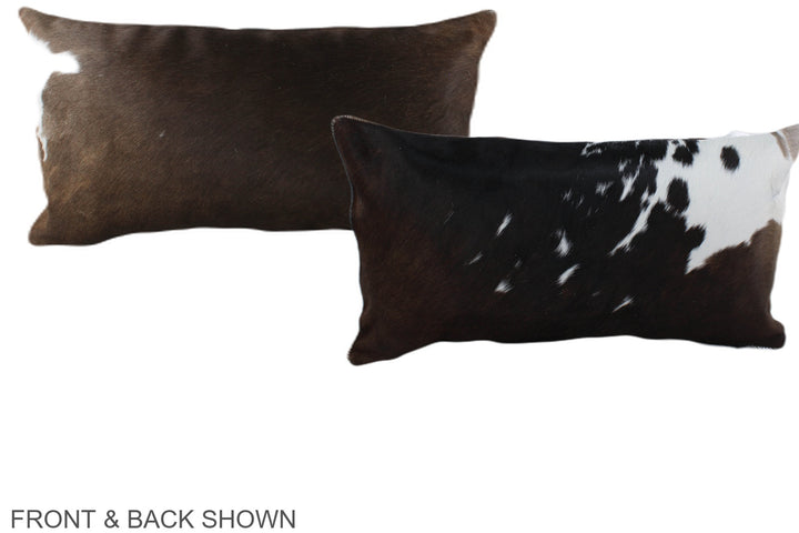 Chocolate 12"x22" Brazilian Cowhide Pillow #A38763 by Hudson Hides