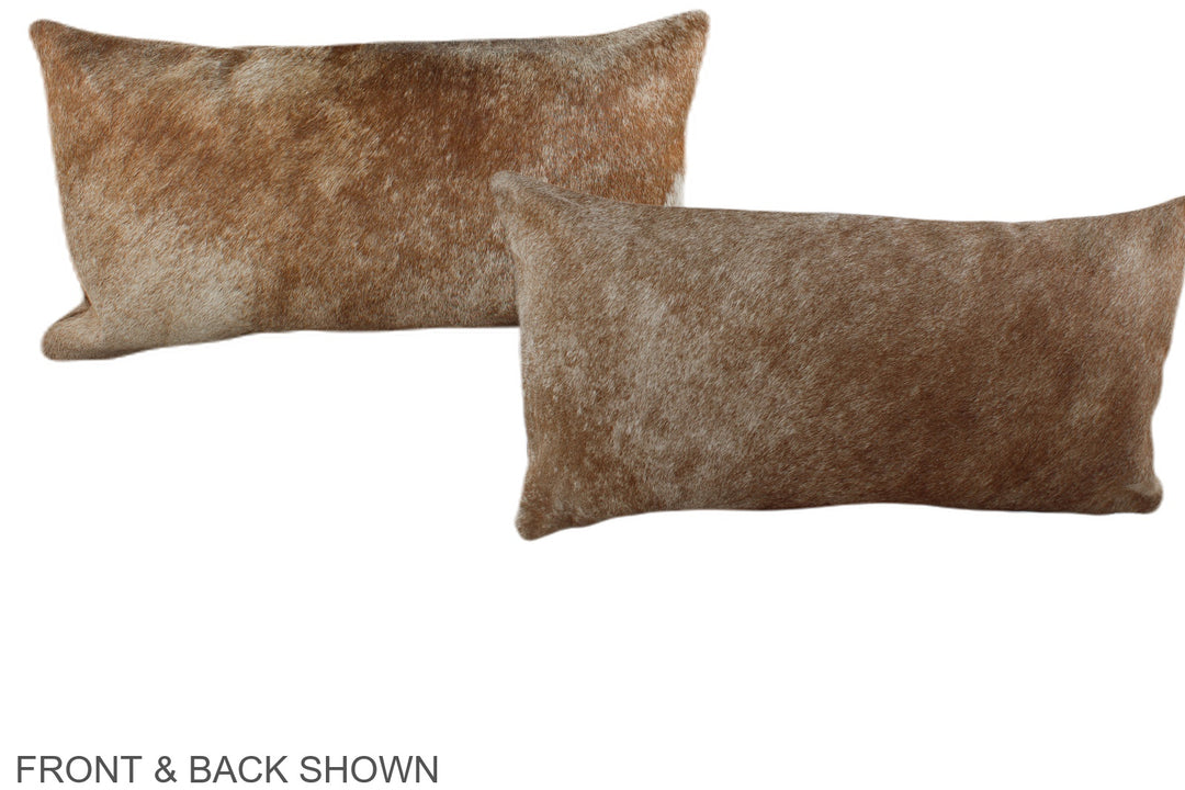 Caramel 12"x22" Brazilian Cowhide Pillow #A38765 by Hudson Hides