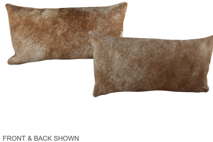 Caramel 12"x22" Brazilian Cowhide Pillow #A38765 by Hudson Hides