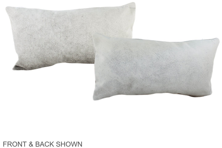 Grey 12"x22" Brazilian Cowhide Pillow #A38778 by Hudson Hides