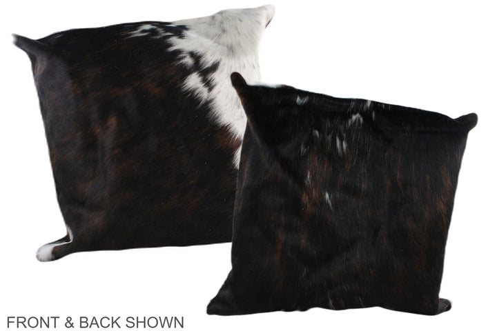 Tricolor 20"x20" Brazilian Cowhide Pillow #A39151 by Hudson Hides
