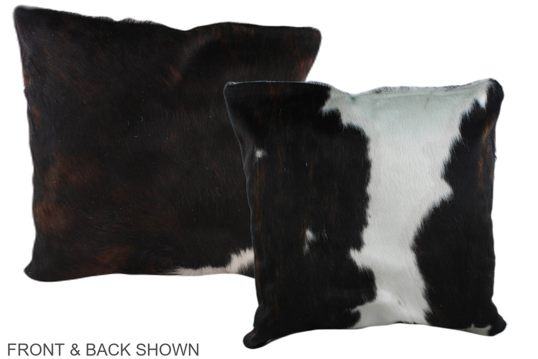 Tricolor 20"x20" Brazilian Cowhide Pillow #A39164 by Hudson Hides
