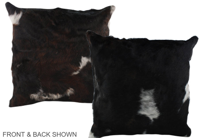 Tricolor 20"x20" Brazilian Cowhide Pillow #A39179 by Hudson Hides