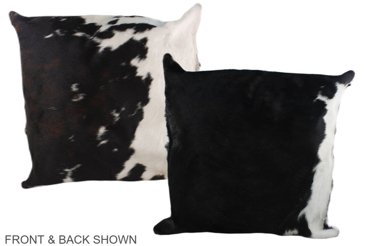 Tricolor 20"x20" Brazilian Cowhide Pillow #A39182 by Hudson Hides