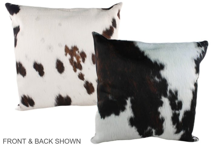 Tricolor 20"x20" Brazilian Cowhide Pillow #A39211 by Hudson Hides
