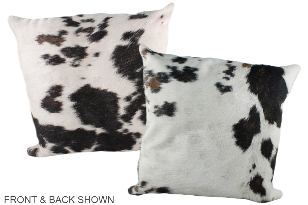 Tricolor 20"x20" Brazilian Cowhide Pillow #A39236 by Hudson Hides