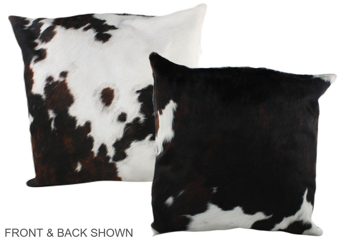Tricolor 20"x20" Brazilian Cowhide Pillow #A39292 by Hudson Hides