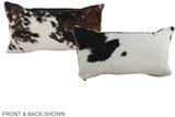 Tricolor 12"x22" Brazilian Cowhide Pillow #A39480 by Hudson Hides