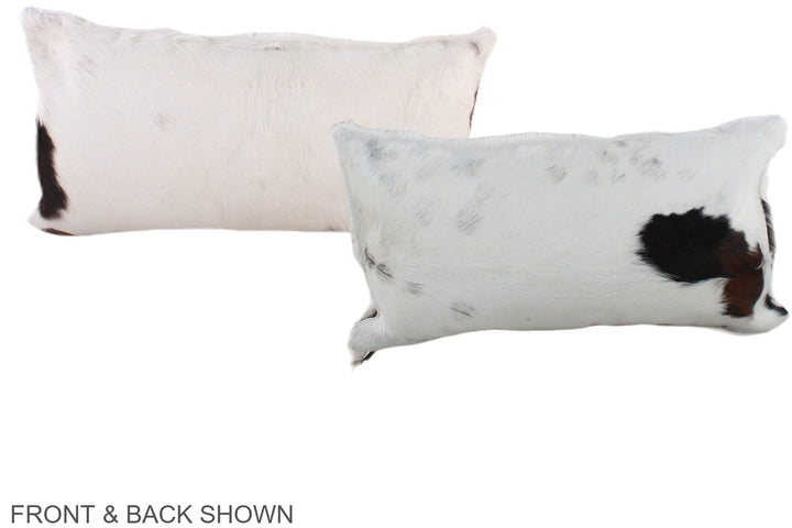 Tricolor 12"x22" Brazilian Cowhide Pillow #A39504 by Hudson Hides