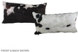 Tricolor 12"x22" Brazilian Cowhide Pillow #A39505 by Hudson Hides