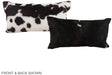 Tricolor 12"x22" Brazilian Cowhide Pillow #A39506 by Hudson Hides