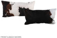 Tricolor 12"x22" Brazilian Cowhide Pillow #A39512 by Hudson Hides