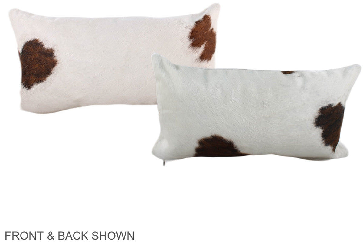 Tricolor Cowhide Pillow #A39513