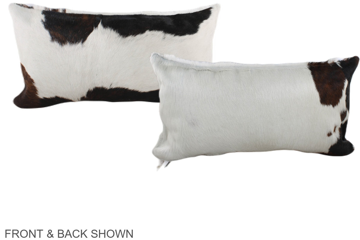 Tricolor Cowhide Pillow #A39550