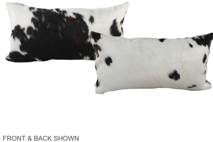 Tricolor 12"x22" Brazilian Cowhide Pillow #A39570 by Hudson Hides