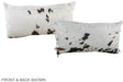 Tricolor 12"x22" Brazilian Cowhide Pillow #A39579 by Hudson Hides
