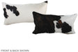 Tricolor 12"x22" Brazilian Cowhide Pillow #A39590 by Hudson Hides