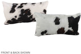 Tricolor 12"x22" Brazilian Cowhide Pillow #A39673 by Hudson Hides