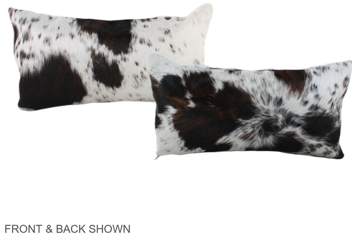 Tricolor 12"x22" Brazilian Cowhide Pillow #A39693 by Hudson Hides