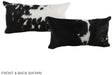Tricolor 12"x22" Brazilian Cowhide Pillow #A39703 by Hudson Hides