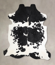 Black and White X-Large European Cowhide Rug 7'0"H x 6'3"W #A39864 by Hudson Hides