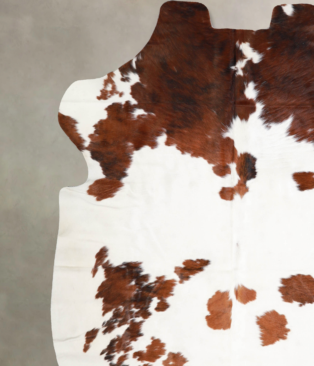 Tricolor X-Large European Cowhide Rug 6'11"H x 6'5"W #A39938 by Hudson