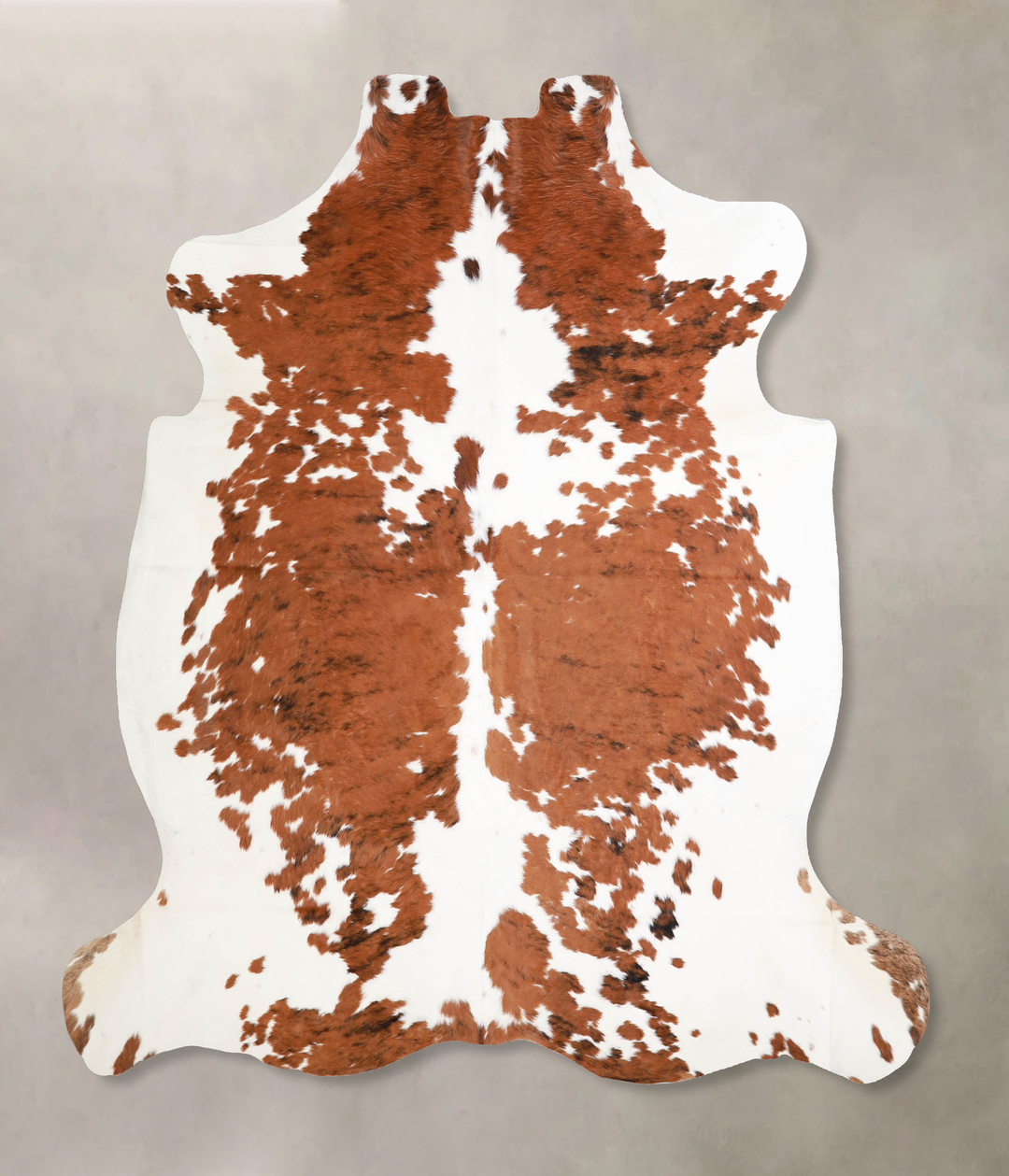 Tricolor X-Large European Cowhide Rug 6'5"H x 6'7"W #A39941 by Hudson 