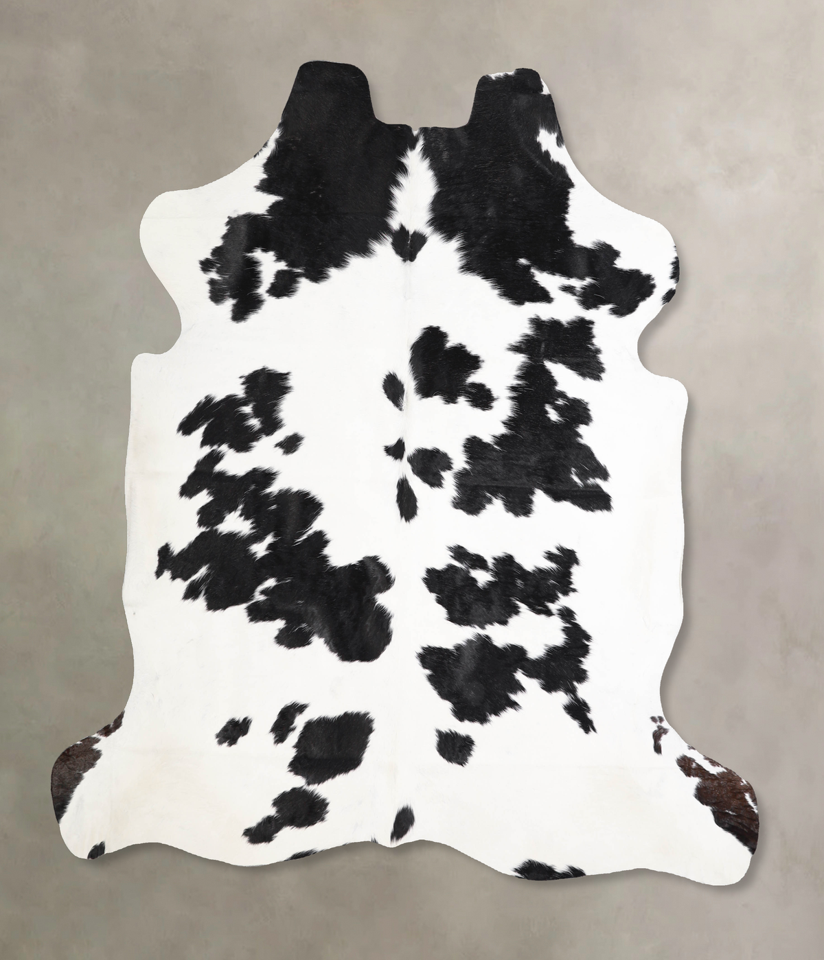 Black and White Cowhide Rug #A40370