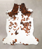 Tricolor X-Large European Cowhide Rug 6'9