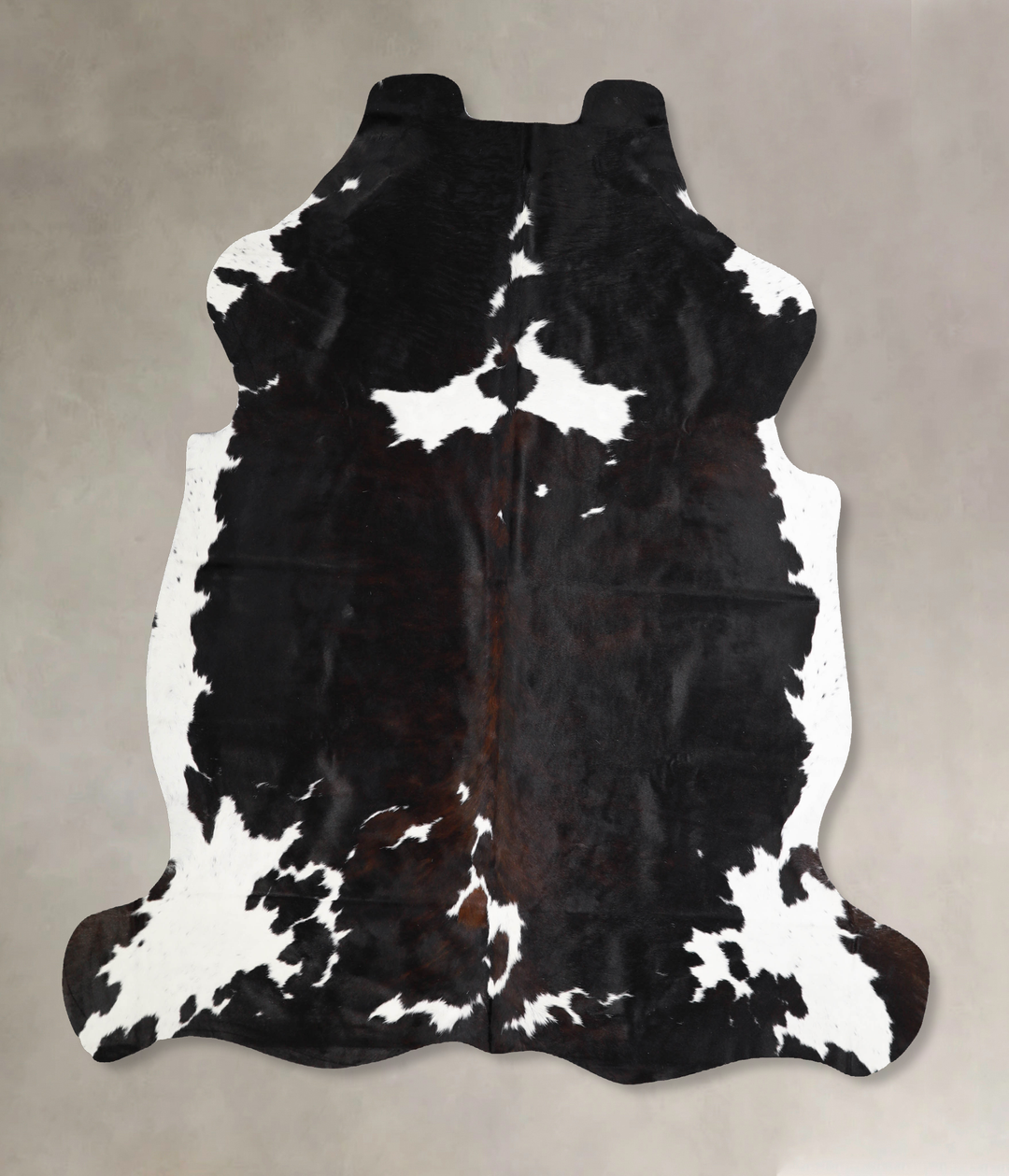 Tricolor X-Large European Cowhide Rug 6'8"H x 6'5"W #A40392 by Hudson 