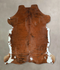 Medium Brindle X-Large Brazilian Cowhide Rug 6'8