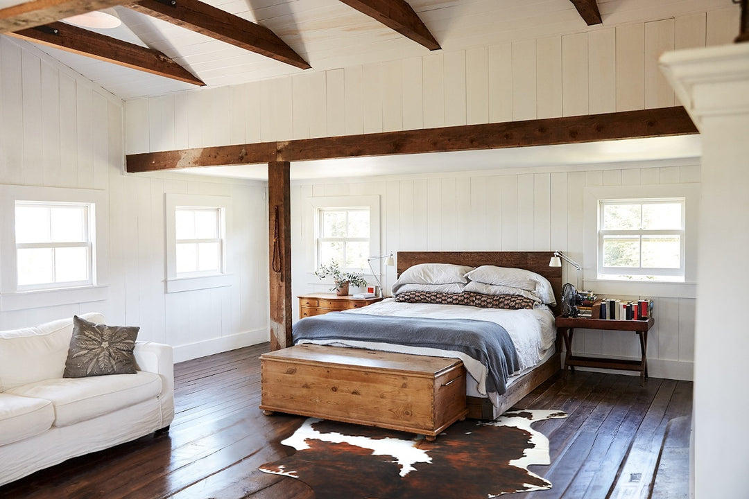 Tricolor X-Large European Cowhide Rug 7'6"H x 6'4"W #A40470 by Hudson 